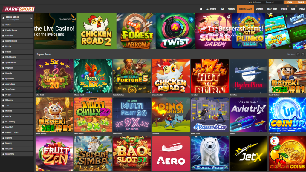 Casino and Gaming Options