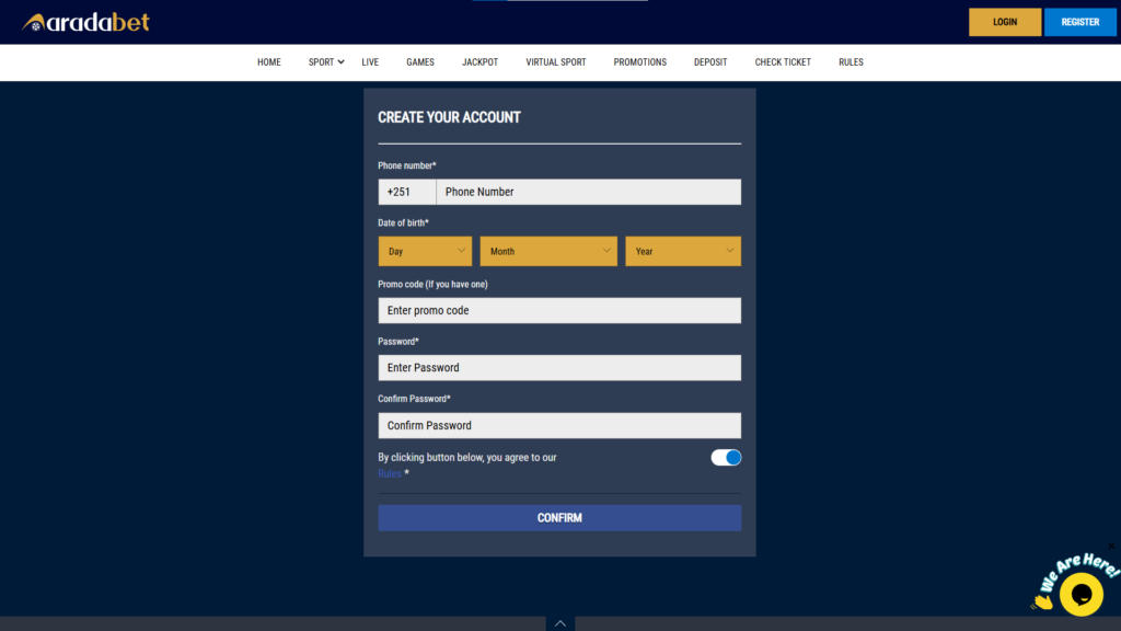 Account Registration Guide
