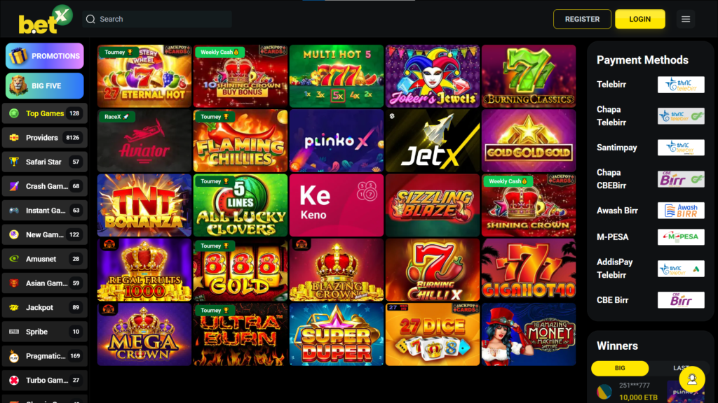 Casino and Gaming Options