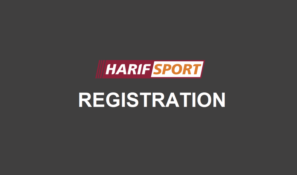 Harifsport registration