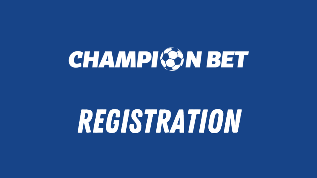 registration championbet