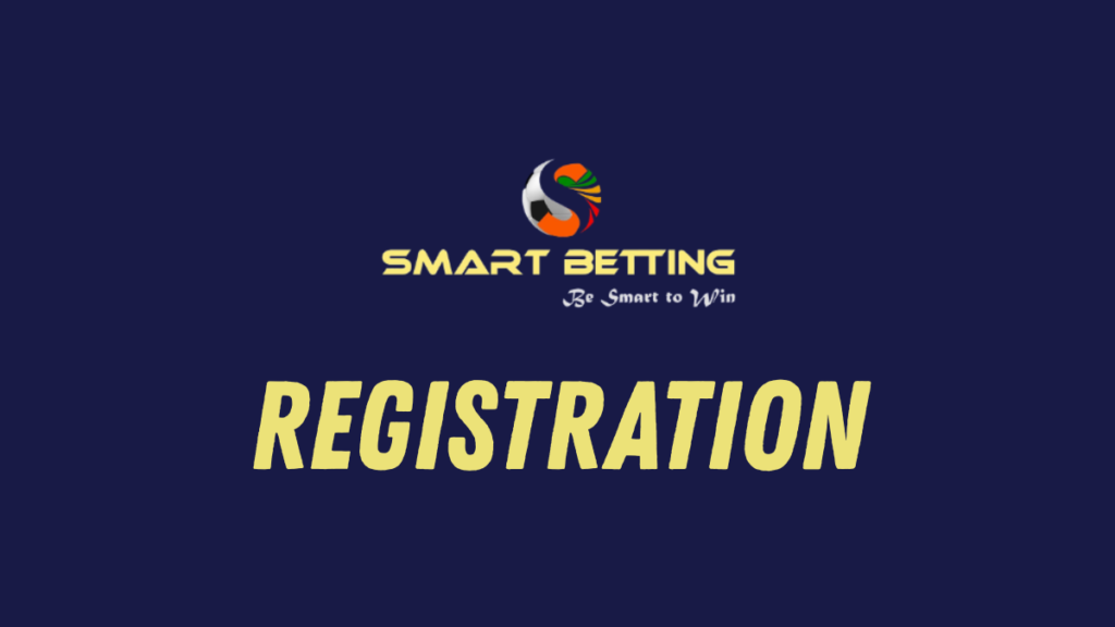 Smart betting registration