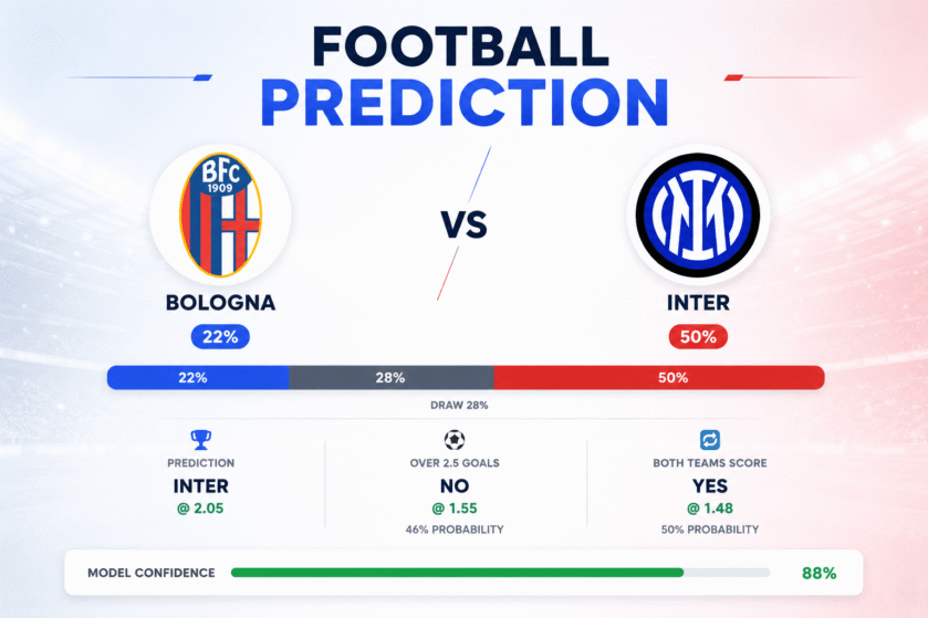 Prediction Bologna vs Inter | 23.05.2026 | Serie A