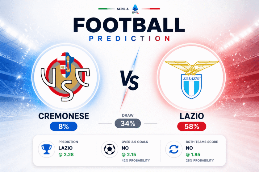Prediction Cremonese vs Lazio | 04.05.2026 | Serie A