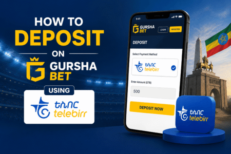 How to deposit on Gursha Bet using Telebirr?