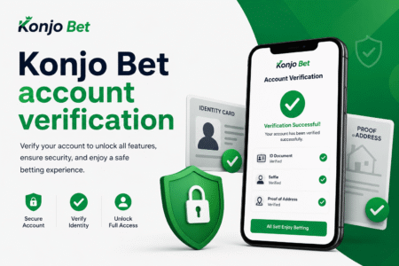 Konjo Bet account verification explained