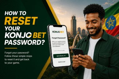How to reset your Konjo Bet password?