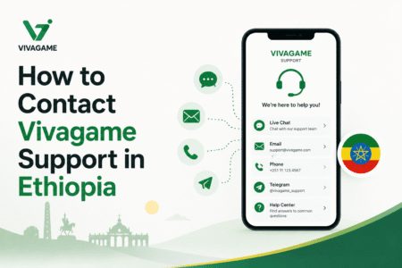 How to Contact Vivagame Support in Ethiopia