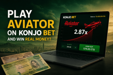 Can you play Aviator on Konjo Bet and win real money?