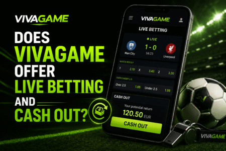 Does Vivagame offer live betting and Cash Out?