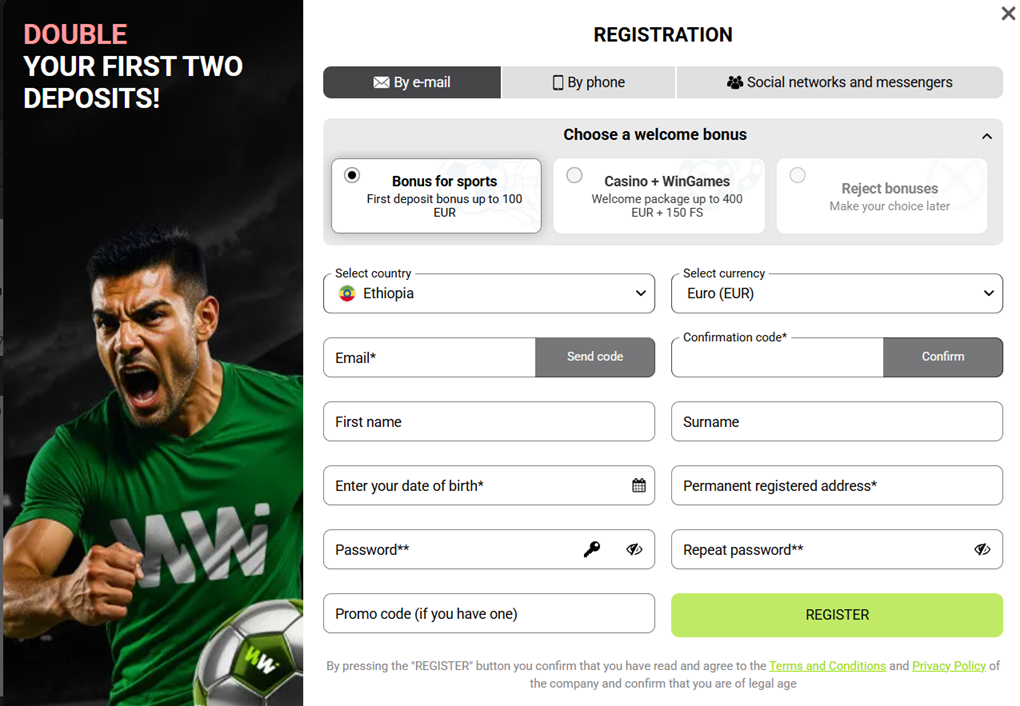 Registration and Account Verification