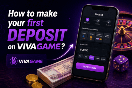 How to make your first deposit on Vivagame?