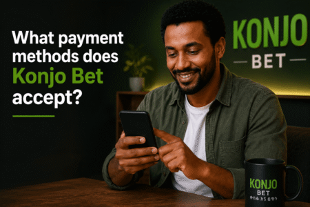 What payment methods does Konjo Bet accept?