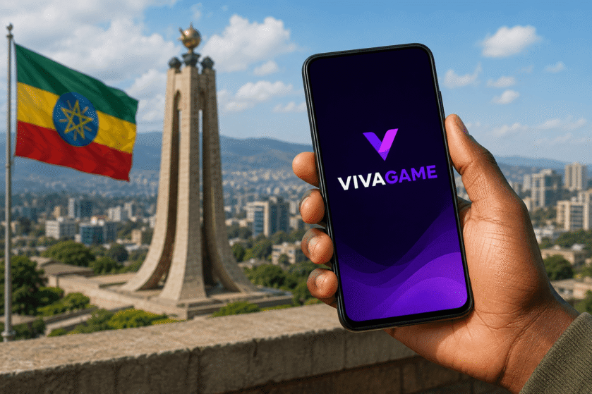 Can you use Vivagame on Android devices in Ethiopia?