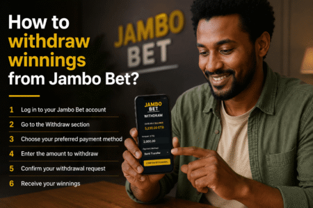 How to withdraw winnings from Jambo Bet?