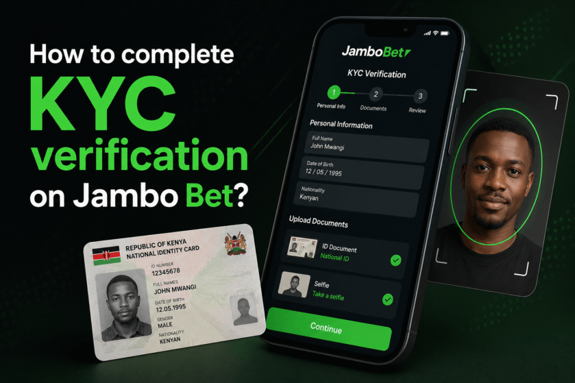 How to complete KYC verification on Jambo Bet?