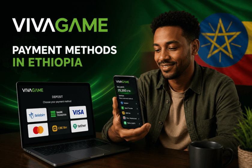 What payment methods does Vivagame support in Ethiopia?