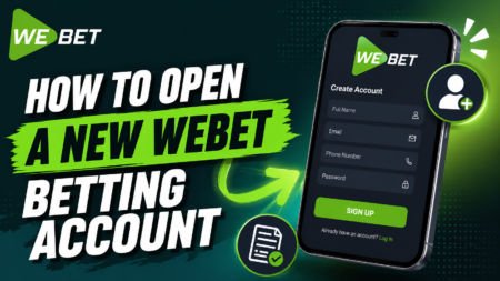 How to Open a New WeBet Betting Account